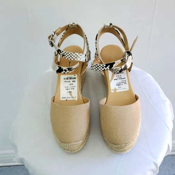 🆕️ Nine West Ava Wedge Espadrilles Platform sandals 6, 7, 7.5, 8.5, 9 and 10 - Picture 11 of 11